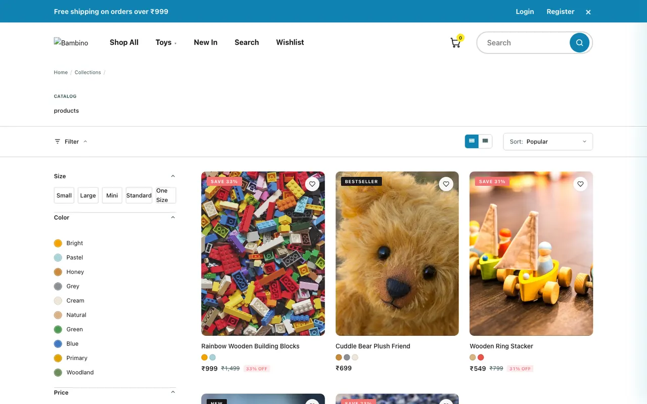 Bambino screenshot 3