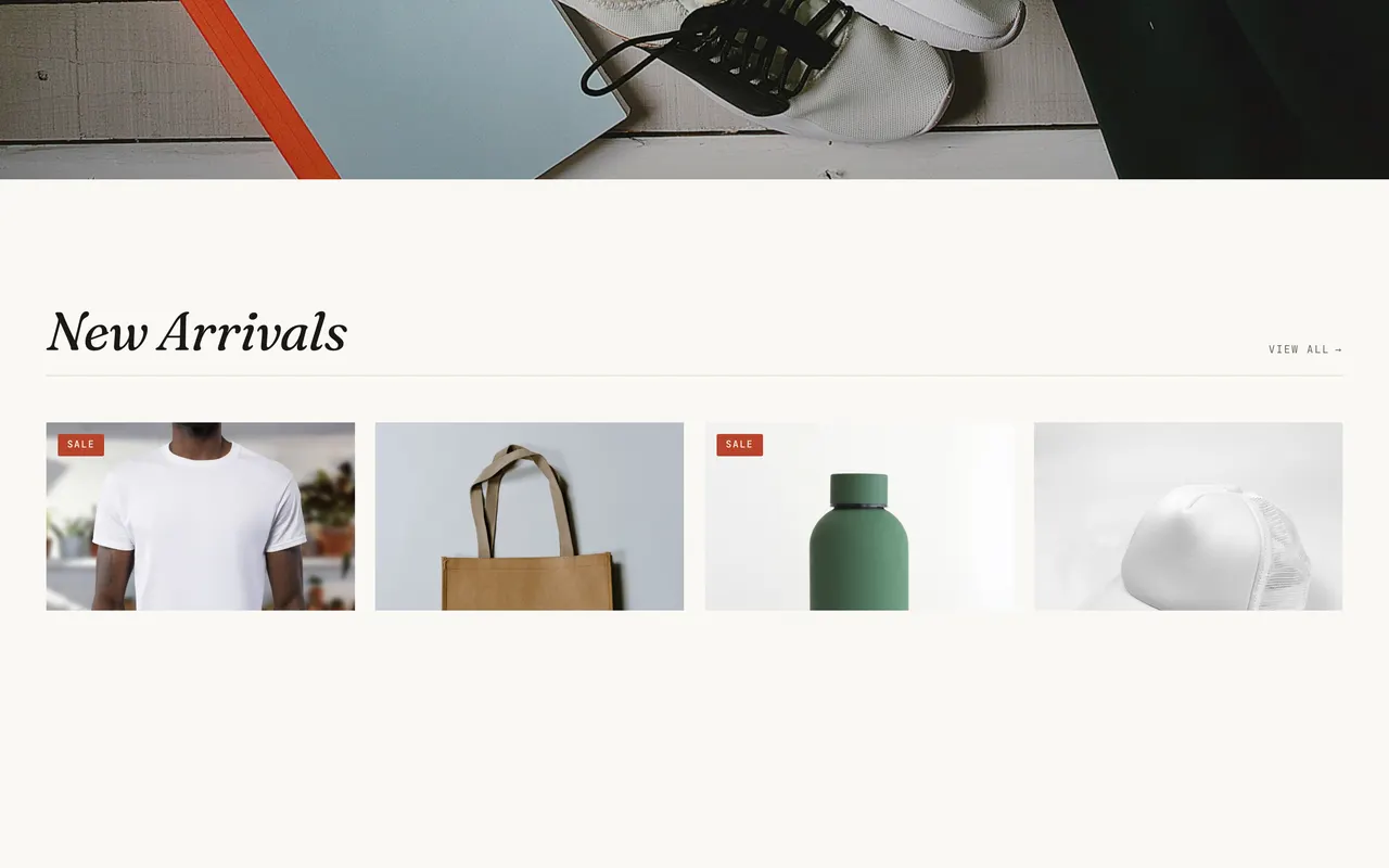 The Minimal theme