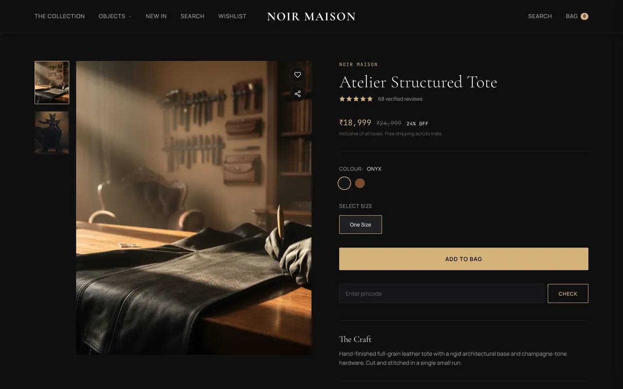 Noir screenshot 2
