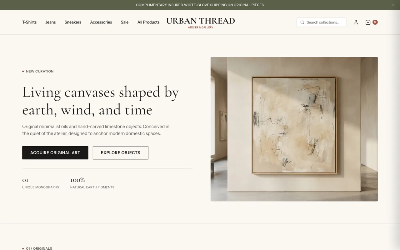 The Ochre theme