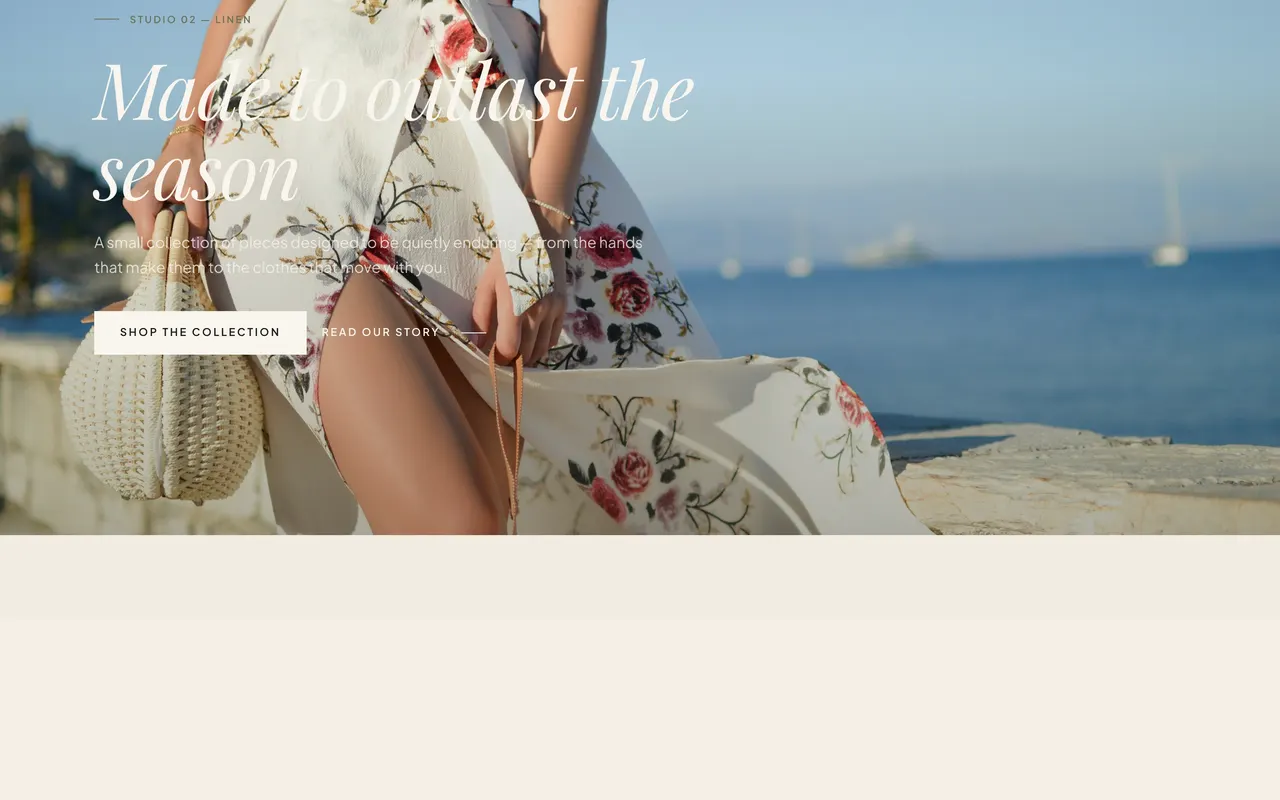 The Linen theme